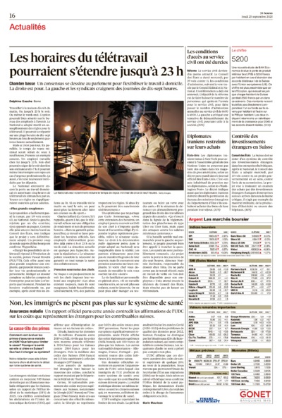 Dernière édition du journal 24 heures