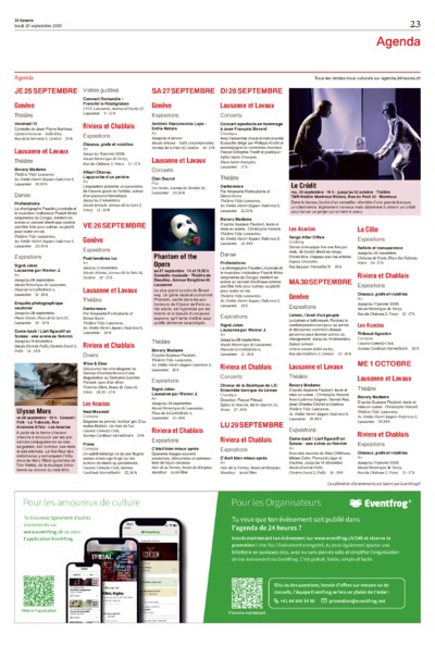 Dernière édition du journal 24 heures