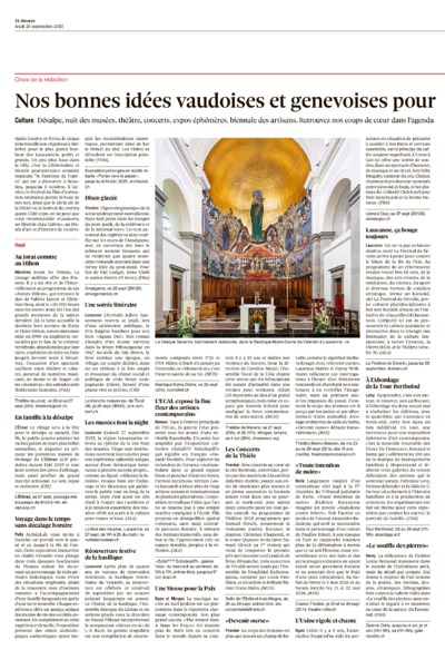 Dernière édition du journal 24 heures