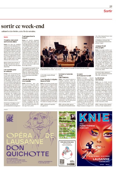 Dernière édition du journal 24 heures