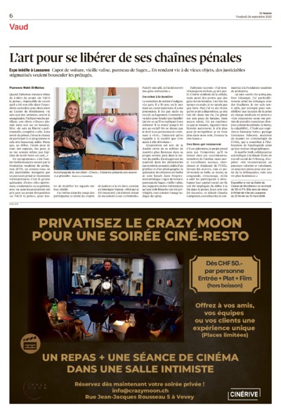 Dernière édition du journal 24 heures