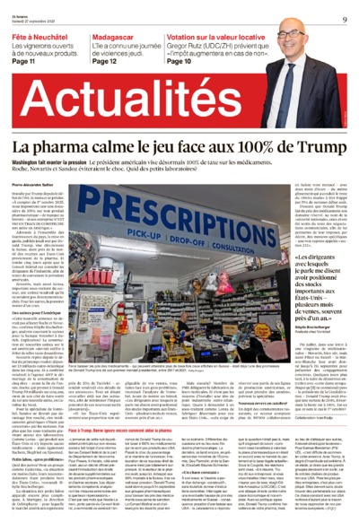 Dernière édition du journal 24 heures
