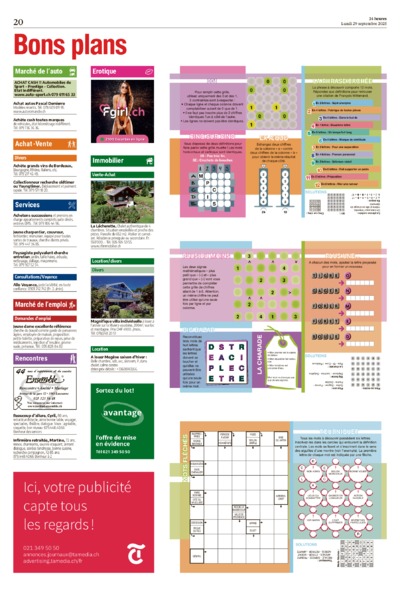 Dernière édition du journal 24 heures