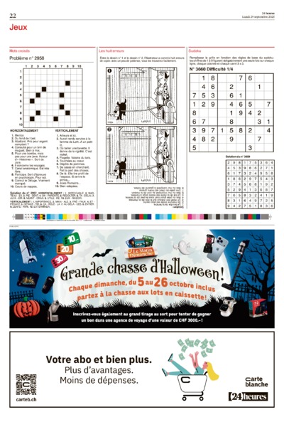 Dernière édition du journal 24 heures