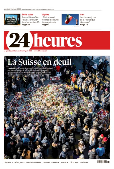 Dernière édition du journal 24 heures
